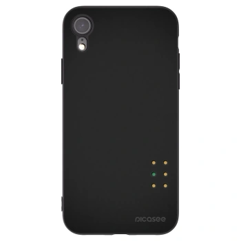 Picasee crna silikonska maskica za Apple iPhone XR - Pulse