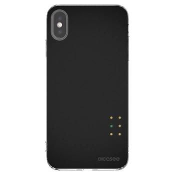 Picasee silikonska prozirna maskica za Apple iPhone XS Max - Pulse