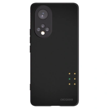 Picasee crna silikonska maskica za Honor 50 5G - Pulse