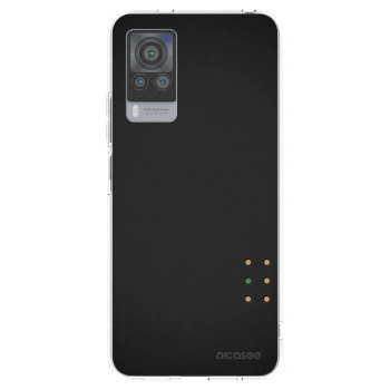 Picasee silikonska prozirna maskica za Vivo X60 Pro 5G - Pulse