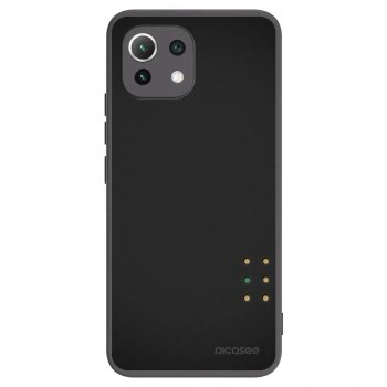 Picasee crna silikonska maskica za Xiaomi 11 Lite 5G NE - Pulse