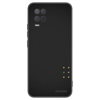 Picasee crna silikonska maskica za Realme 8 5G - Pulse