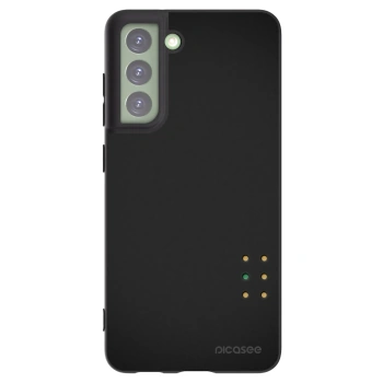 Picasee crna silikonska maskica za Samsung Galaxy S21 FE 5G - Pulse