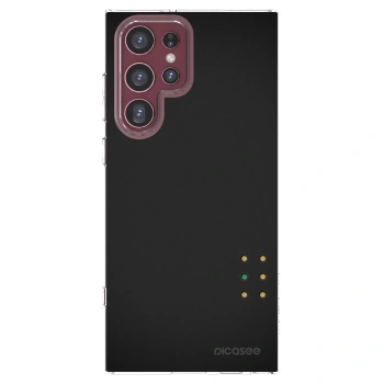 Picasee silikonska prozirna maskica za Samsung Galaxy S22 Ultra 5G - Pulse
