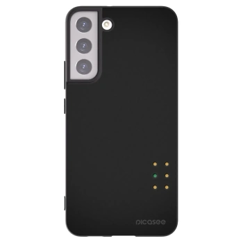 Picasee crna silikonska maskica za Samsung Galaxy S22+ 5G - Pulse