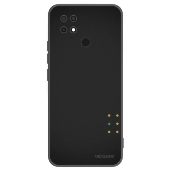 Picasee crna silikonska maskica za Xiaomi Redmi 10C - Pulse