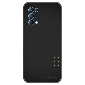 Picasee crna silikonska maskica za OPPO Reno 5 5G - Pulse