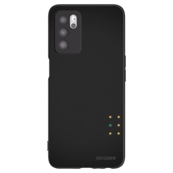 Picasee crna silikonska maskica za OPPO A16s - Pulse