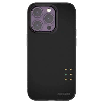 Picasee crna silikonska maskica za Apple iPhone 14 Pro - Pulse