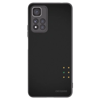 Picasee crna silikonska maskica za Xiaomi Redmi Note 11 Pro+ 5G - Pulse