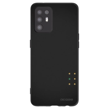 Picasee crna silikonska maskica za OPPO A94 5G - Pulse