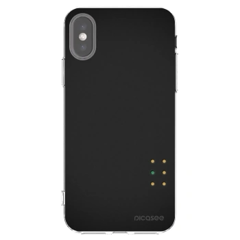 Picasee silikonska prozirna maskica za Apple iPhone X/XS - Pulse