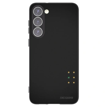 Picasee crna silikonska maskica za Samsung Galaxy S23+ 5G - Pulse