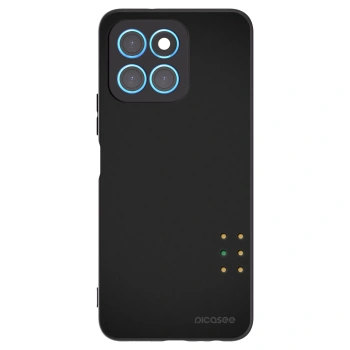 Picasee crna silikonska maskica za Honor X6 - Pulse