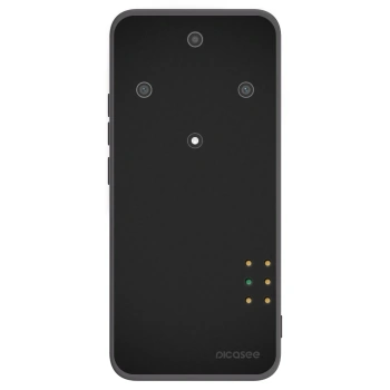 Picasee crna silikonska maskica za Honor Magic5 Lite 5G - Pulse