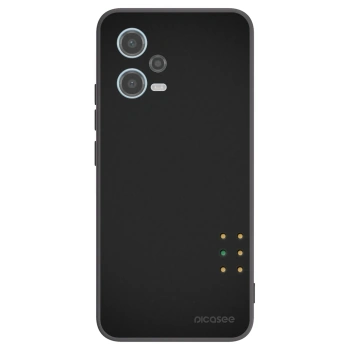 Picasee crna silikonska maskica za Xiaomi Redmi Note 12 5G - Pulse