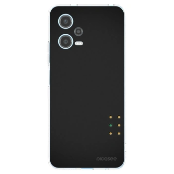 Picasee silikonska prozirna maskica za Xiaomi Redmi Note 12 5G - Pulse