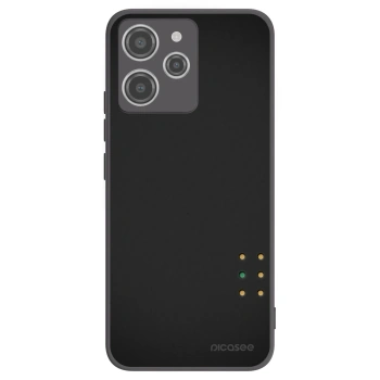 Picasee crna silikonska maskica za Xiaomi Redmi 12 4G - Pulse