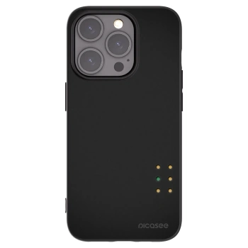 Picasee crna silikonska maskica za Apple iPhone 15 Pro - Pulse