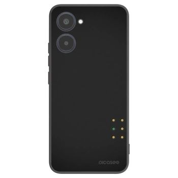 Picasee crna silikonska maskica za Realme 10 4G - Pulse
