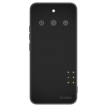 Picasee crna silikonska maskica za Realme 11 Pro+ - Pulse