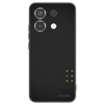 Picasee crna silikonska maskica za Xiaomi Poco X6 - Pulse