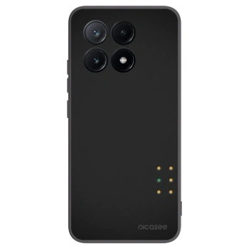 Picasee crna silikonska maskica za Xiaomi Poco X6 Pro - Pulse