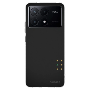 Picasee silikonska prozirna maskica za Xiaomi Poco X6 Pro - Pulse