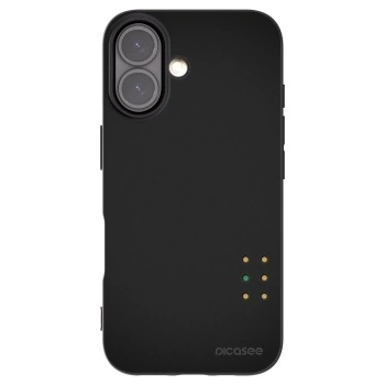 Picasee crna silikonska maskica za Apple iPhone 16 - Pulse
