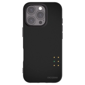 Picasee crna silikonska maskica za Apple iPhone 16 Pro - Pulse