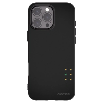 Picasee crna silikonska maskica za Apple iPhone 16 Pro Max - Pulse