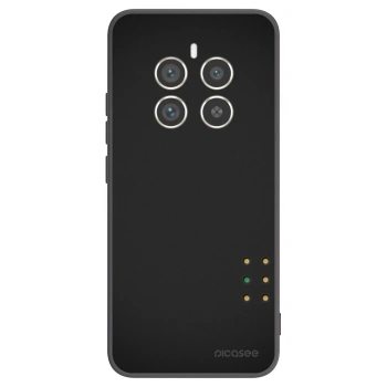Picasee crna silikonska maskica za Realme 12 Pro 5G - Pulse