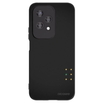 Picasee crna silikonska maskica za Honor 200 Lite - Pulse