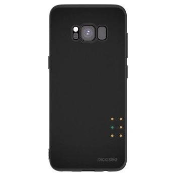 Picasee crna silikonska maskica za Samsung Galaxy S8 G950F - Pulse