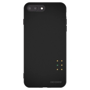 Picasee crna silikonska maskica za Apple iPhone 7 Plus - Pulse