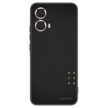 Picasee crna silikonska maskica za Motorola Moto G85 - Pulse