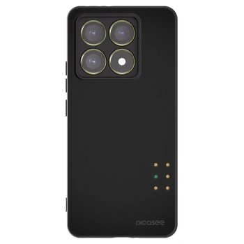 Picasee crna silikonska maskica za Xiaomi 14T - Pulse