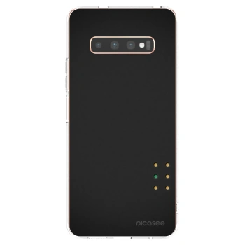 Picasee silikonska prozirna maskica za Samsung Galaxy S10 Plus G975 - Pulse