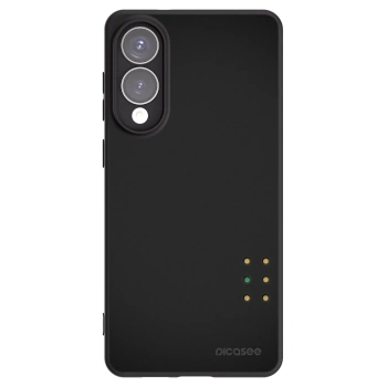 Picasee crna silikonska maskica za Samsung Galaxy S25 Edge 5G - Pulse