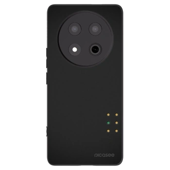 Picasee crna silikonska maskica za Honor Magic7 Lite 5G - Pulse
