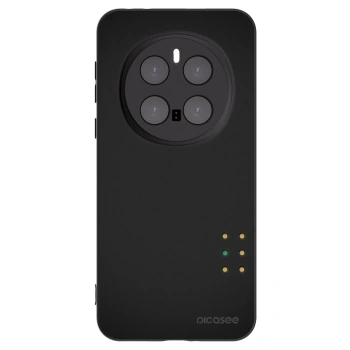 Picasee crna silikonska maskica za Honor Magic7 Pro 5G - Pulse