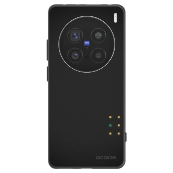 Picasee crna silikonska maskica za Vivo X200 Pro - Pulse