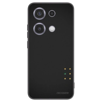 Picasee crna silikonska maskica za Xiaomi Redmi Note 14S - Pulse