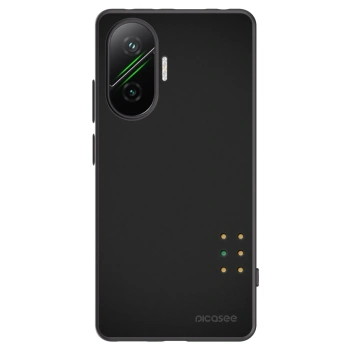 Picasee crna silikonska maskica za Xiaomi Poco F7 5G - Pulse