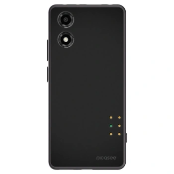 Picasee crna silikonska maskica za Motorola Moto E14 - Pulse