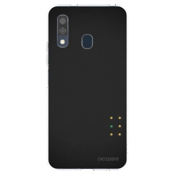 Picasee silikonska prozirna maskica za Samsung Galaxy A40 A405F - Pulse