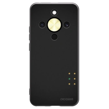 Picasee crna silikonska maskica za Honor Magic8 Lite 5G - Pulse