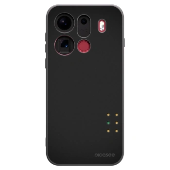 Picasee crna silikonska maskica za OPPO Find X9 Pro - Pulse