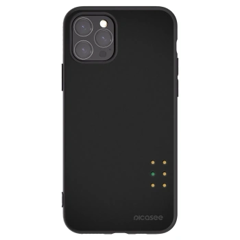 Picasee crna silikonska maskica za Apple iPhone 11 Pro - Pulse