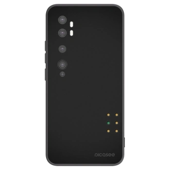 Picasee crna silikonska maskica za Xiaomi Mi Note 10 (Pro) - Pulse